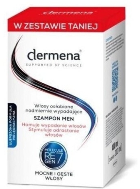DERMENA MEN Szampon Duopak 2 x 200ml