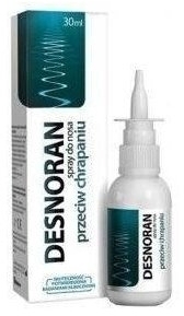 DESNORAN Spray do nosa, płyn przeciw chrapaniu 30 ml