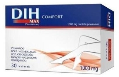 DIH MAX COMFORT 1000 mg 30 tabletek