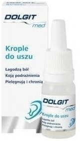 DOLGIT Med krople do uszu 10 ml