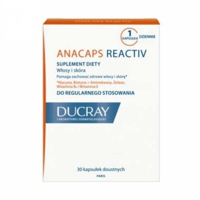 DUCRAY ANACAPS Reactiv 30 kapsułek