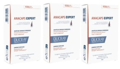 DUCRAY Anacaps Expert Trójpak 3x30 kapsułek
