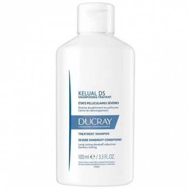 DUCRAY KELUAL DS Szampon do postępowania w ciężkich stanach łupieżowych 100ml