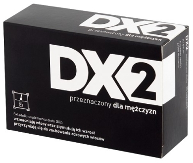 DX2 preparat wzmacniający włosy dla mężczyzn 30 kapsułek