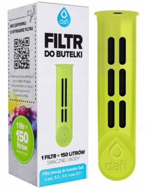 Dafi filtr do butelki limonkowy 1 sztuka