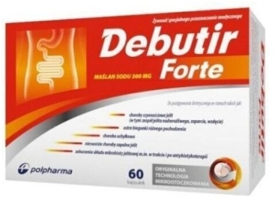 Debutir Forte 60 kapsułek