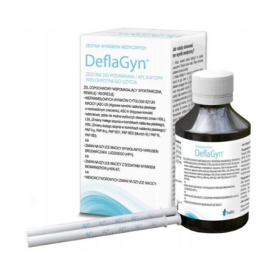 DeflaGyn Zestaw żel 150 ml + 2 aplikatory