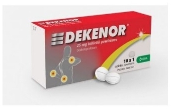 Dekenor 25mg 10 tabletek