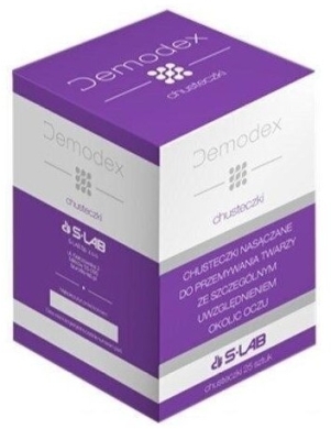 Demodex chusteczki 25 sztuk
