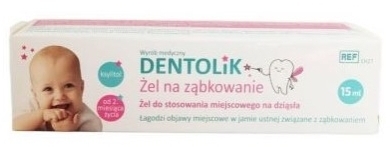 Dentolik Żel na ząbkowanie 15 ml