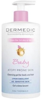 Dermedic Linum Baby Kremowy żel do mycia 500 ml