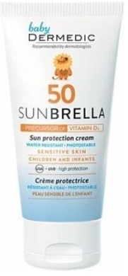 Dermedic Sunbrella Baby SPF50 Krem ochronny dla dzieci do twarzy 50 g
