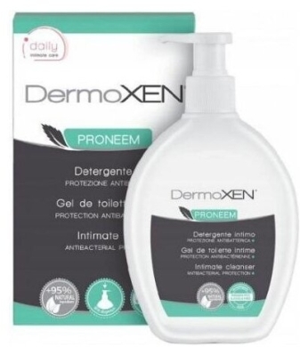 Dermoxen Proneem środek do higieny intymnej dla kobiet w trakcie menstruacji, w ciąży lub po porodzie 200 ml