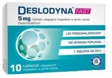 Deslodyna Fast 10 tabletek