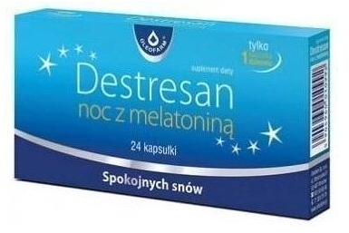 Destresan Noc z Melatoniną 24 kapsułki