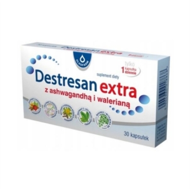 Destresan extra ashwagandhą i walerianą 30 kapsułek