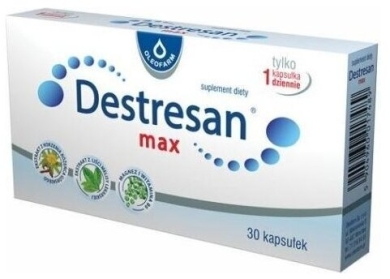 Destresan max 30 kaps.