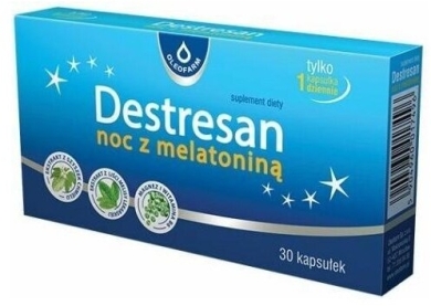 Destresan noc z melatoniną 30 kapsułek