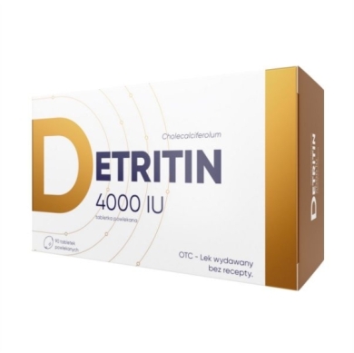 Detritin D3 4000j.m. 90 tabletek