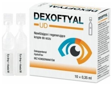 Dexoftyal UD krople do oczu 10 minimsów