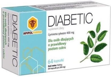 Diabetic Gymnema Silvestris 64 kapsułki