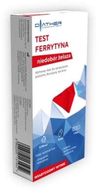 Diather Test Ferrytyna niedobór żelaza 1 sztuka