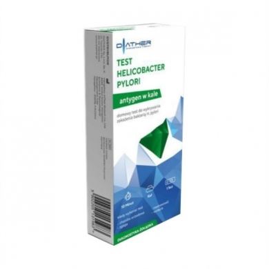 Diather Test Helicobacter pylori antygen w kale 1 sztuka