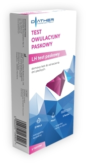 Diather Test owulacyjny paskowy 5 sztuk