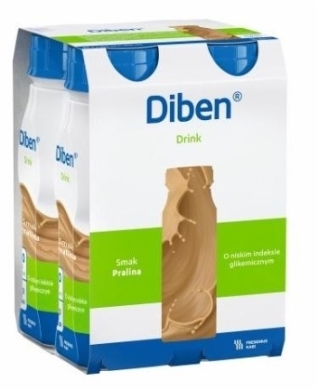 Diben Drink o smaku pralinowym 4x200ml