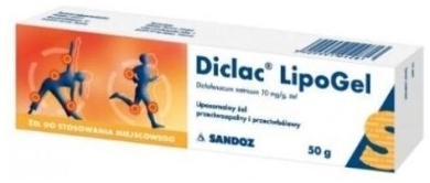 Diclac Lipogel 10 mg/g żel 50 g
