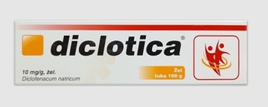Diclotica żel 10 mg/g 100 g
