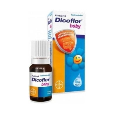Dicoflor baby krople 5 ml + Dicoflor6 20 kapsułek