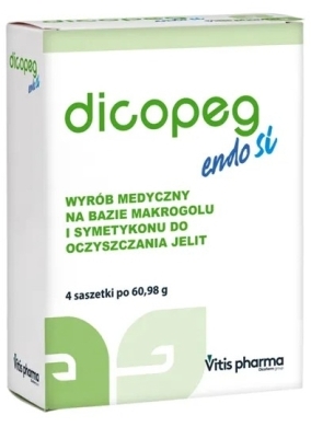 Dicopeg Endo Si, proszek do sporządzania roztworu doustnego, saszetki 4 x 60,98 g