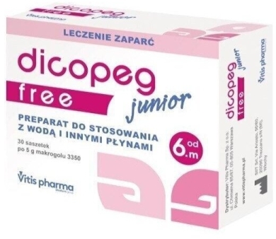 Dicopeg Junior Free proszek 30 saszetek