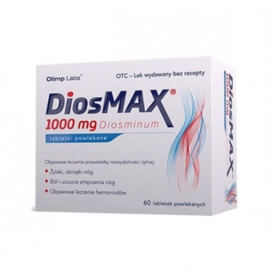 DiosMax 1000 mg 60 tabletek powlekanych