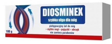Diosminex Szybka ulga dla nóg Żel 100 g