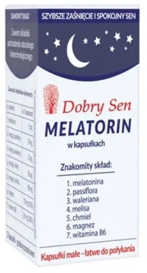 Dobry Sen Melatonin 30 kapsułek