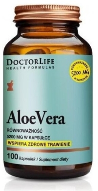 Doctor Life Aloe Vera 100 kapsułek