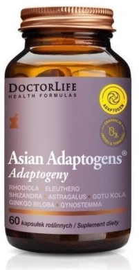 Doctor Life Asian Adaptogens 60 kapsułek