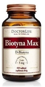 Doctor Life Biotyna Max 5000 100 tabletek