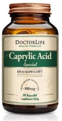 Doctor Life Caprylic Acid Special 800 mg 60 kapsułek