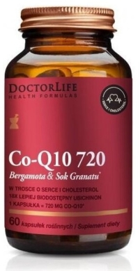 Doctor Life Co-Q10 720 Koenzym Q10 z Bergamotą 60 kapsułek