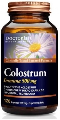 Doctor Life Colostrum immuna 500 mg 120 kapsułek