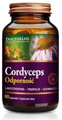 Doctor Life Cordyceps odporność 550mg 60 kapsułek