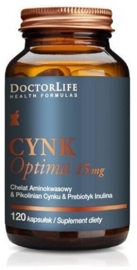 Doctor Life Cynk optima 15mg 120 kapsułek