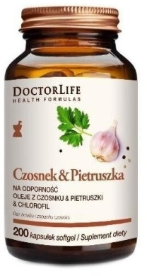 Doctor Life Czosnek & Pietruszka 200 kapsułek