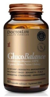 Doctor Life GlucoBalance 60 kapsułek