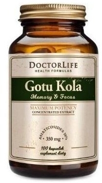 Doctor Life Gotu Kola 350 mg 100 kapsułek