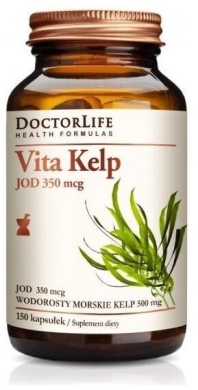 Doctor Life Jod vita kelp 350/500 100 kapsułek