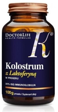 Doctor Life Kolostrum z laktoferyną w proszku 100g